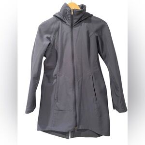 Columbia Sportswear Soft-shell Slate Grey Rainjacket Windbreaker Jacket XS